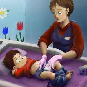 Caiden Daycare Diaper Change by Toddlercaiden