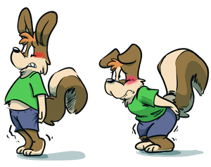 Trying to hold it again by skunktronix