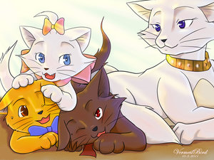 The Aristocats by vermeilbird