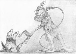 Indiana Roo and the Invasion of Giant Ferrets by Aquilion