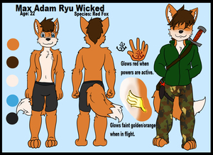 Max Wicked Reference [Gift Art] by Maxthewicked100