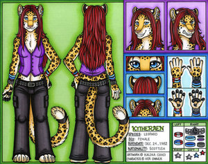 Kytheraen Ref Sheet by Kalika  by Kytheraen