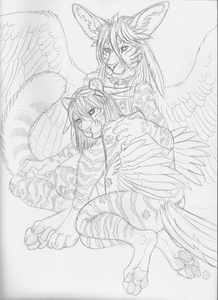 Always here for you by Darknatasha by Lonwulfe