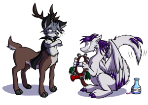 Reindeer-Taur by Virmir