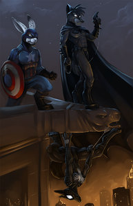 Super Heroes  by ChibiMarrow