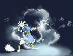 "Feel my wrath!" by Adius