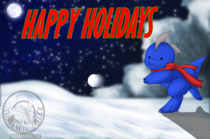 Happy Holiday Greetings by Justathereptile