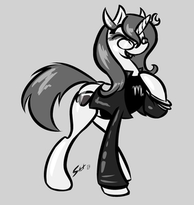 Commission - I Know Nothing About Homestuck (But I Know What I Like) by GrayscaleRain