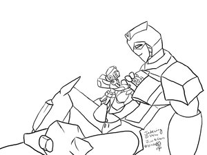 =But you said this was going to be first...= by blade