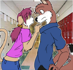 Give me a kissssss by elrich07