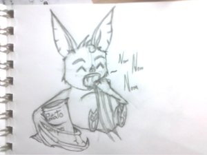 chippy nom nom nom by rawellivan