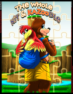 The Whole Kit And Kazoodle - Cover Page by kitsuneyoukai