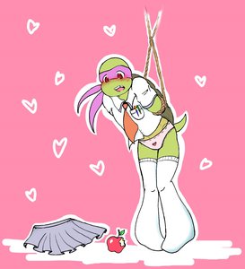 Seifuku and Pink Panties (Donatello) by Chonik