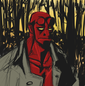 Hellboy by EtherSaga