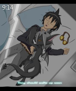 After a tiring day  by DragonJuno