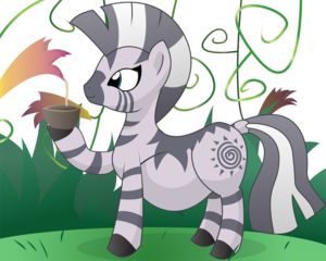 Pregnant Zecora by Xniclord789x