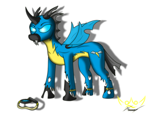 Changeling Thundercloud by AltairTheDragon