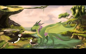 A Visitor by DNKanais