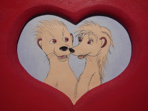 Valentine's Day 2014, Moyo and Jamila Mongoose by moyomongoose