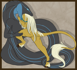Snake Vore by Artha