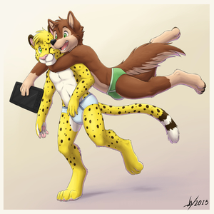 Muttie Pounce, by Wagner Mutt! by Salmy