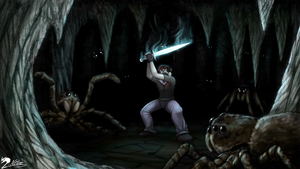 Sting, The spider's bane (by: Nitrods) by RoadHopestar08