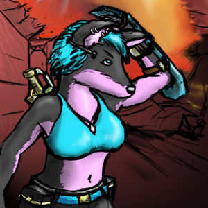 Yip Foxclaw - scene from an apocalypse by Yip