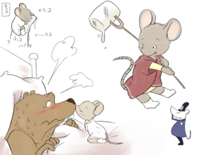 Ernest and Celestine by iChiba