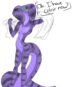 Just out the shower (Ref-ish picture) by NamelessAccount