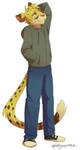 Sheesh, don't say that! by Spotty Servine by Salmy