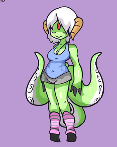 Astrid the Alien by SirPhilliam