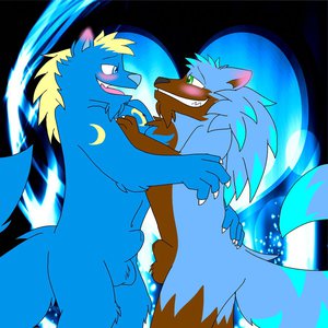 Me and Jeral <3 by CorentinWolfie