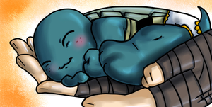 Puppy Mikey! by KungFuMikey