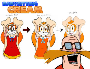 Babysitting Cream - New Cream Sprite by Aval0nX