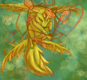 Carbuncle summon  by Eclypse