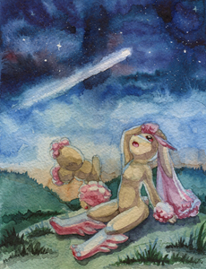 Starry night by Simplepale