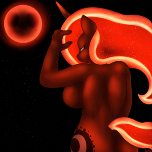 Moonset by Lamia