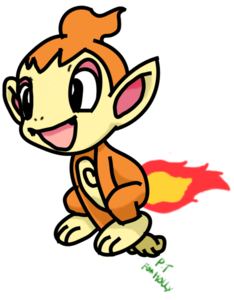 Random Chimchar by JackTheCat