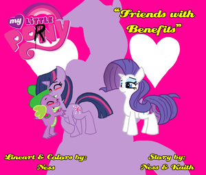 My Little Porny: "Friends with Benefits" by NessVII