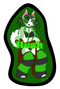 Hush Badge by AliasAlusha