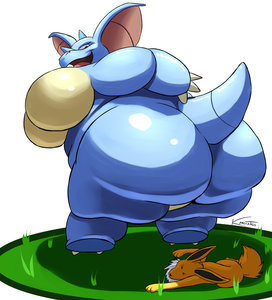 NIDOQUEEN used BOOTY SLAM by Kazecat