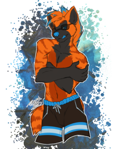 Fenix Fawx Sketchmission by Tygurstar