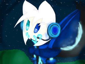 Robotic heart and smile by Blackrabbit36