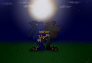 ~Sonadow Kiss by GottaGoBlastNSFW