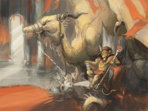 The Dragon Throne by WolfyLion