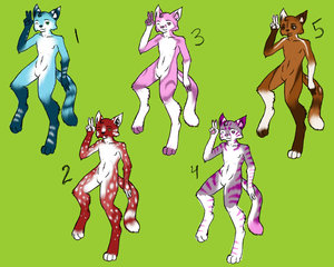 Adoptable Designs o3o by snowDragonX3
