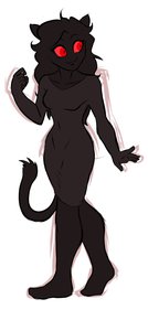 Lillian the Shadow Neko by NekoLillian
