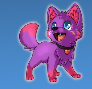 Joltie pup (by VengefulSpirits) by StrangeWolfaboo