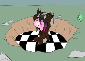 I am the one in the hole by RadioactivePanda