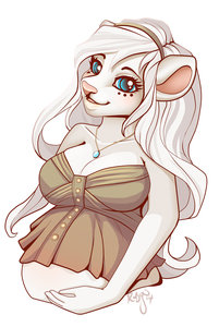 NekoGirl [comm] by RobynPaperdoll